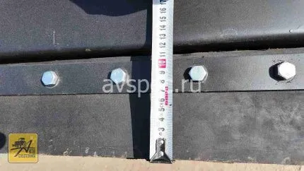 Отвал коммунальный усиленный на минитрактор